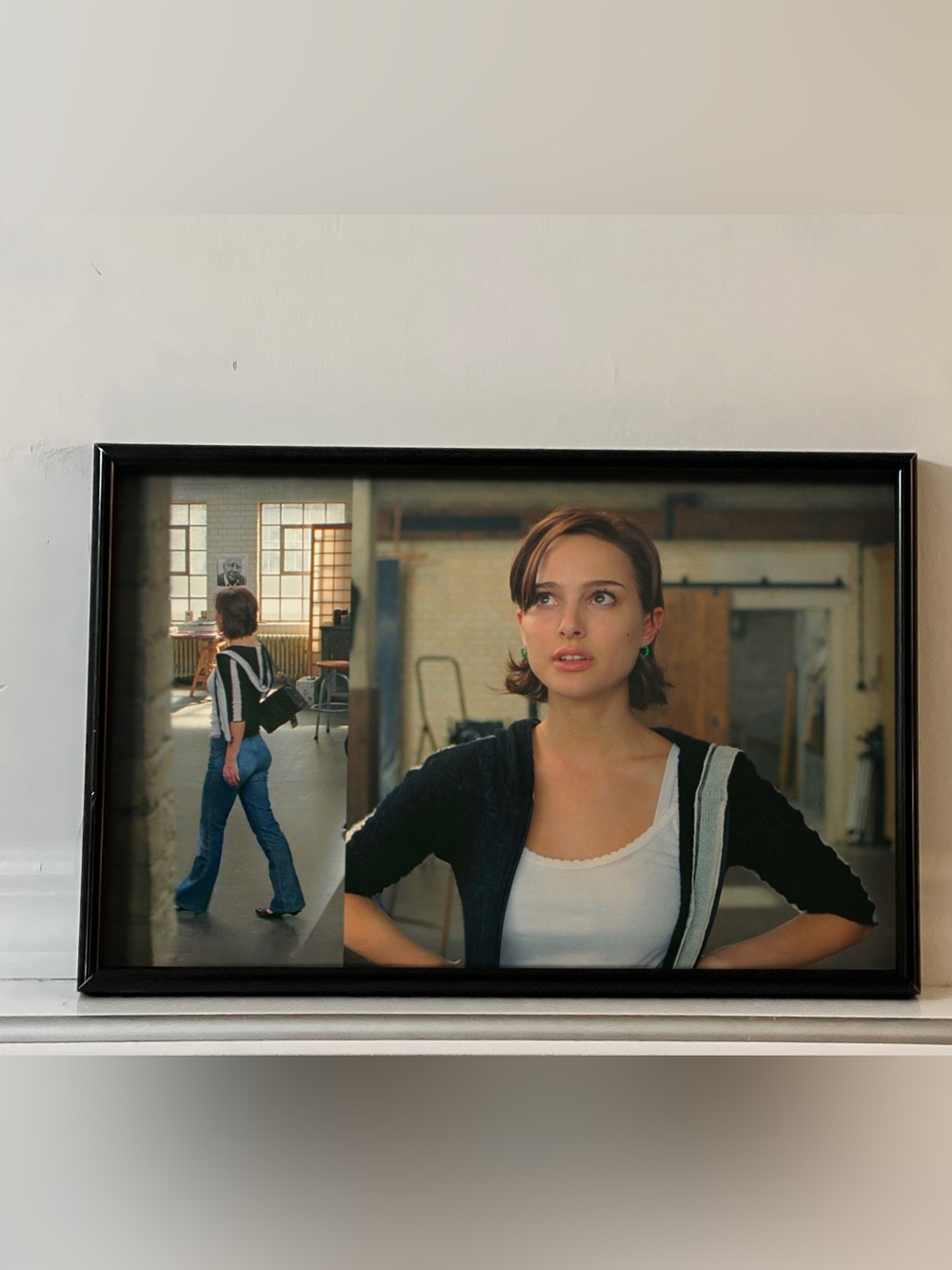 Natalie Portman Closer pinup girl Art Poster